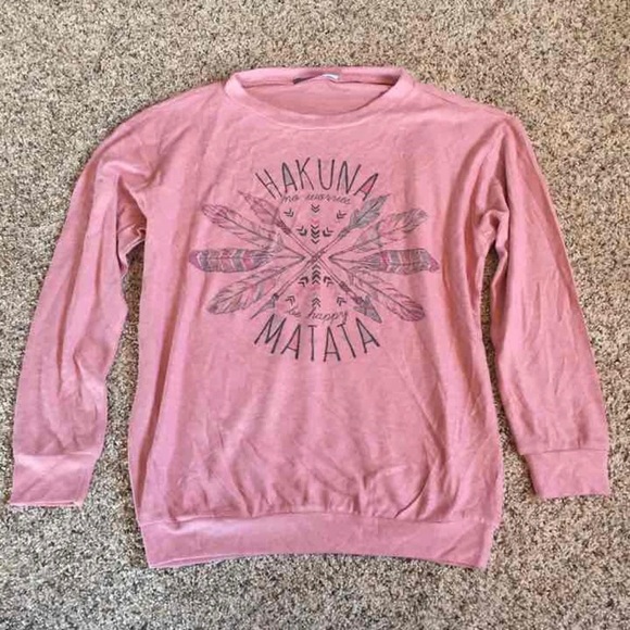 🎉 Host Pick 9/28 🎉 Hakuna Matata Crew Neck - Picture 4 of 4